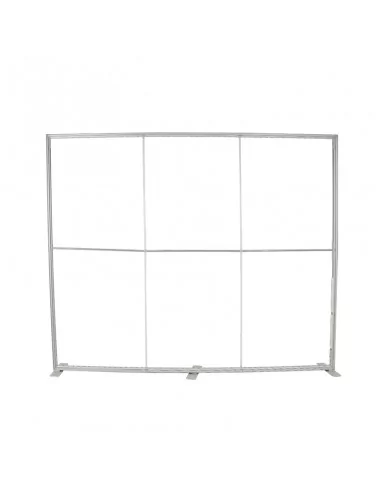 Caja de luz 240 x 300 cm Easy Click Led doble cara acabado plata Caja de luz 240 x 300 cm Easy Click Led doble cara acabado plata