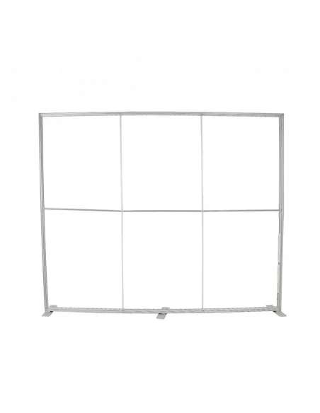 Caja de luz 240 x 300 cm Easy Click Led doble cara acabado plata Caja de luz 240 x 300 cm Easy Click Led doble cara acabado plata