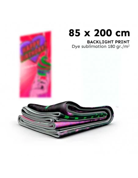 Tissu backlight 180 g pour caisson lumineux Easy Click 85 x 200 cm