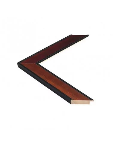 Moulure pour tableaux noyer patiné 39mm