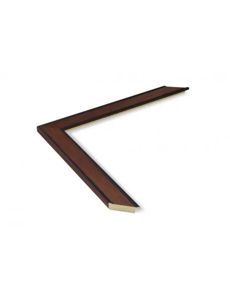 Moulure pour tableaux noyer patiné 39mm