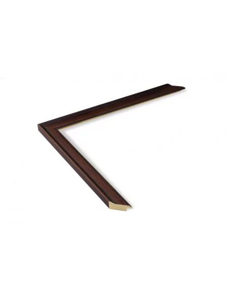 Moulure pour tableaux noyer patiné 28mm