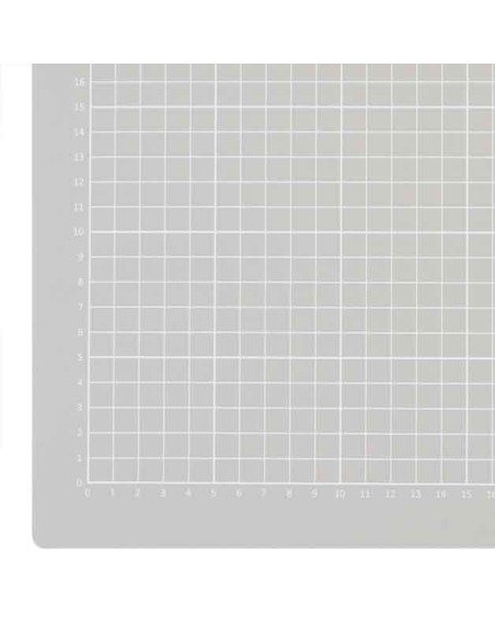 Alfombrilla para cortes 30 x 45 cm - Doble cara - Gris