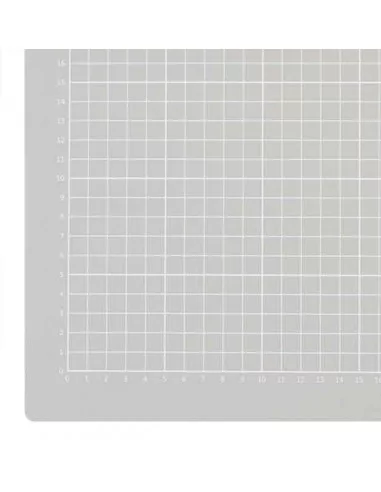 Tapete salvacorte doble cara 45 x 60 cm gris cuadriculada Tapete salvacorte doble cara 45 x 60 cm gris cuadriculada