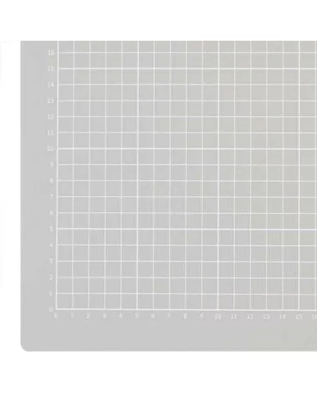 Tapete salvacorte doble cara 45 x 60 cm gris cuadriculada Tapete salvacorte doble cara 45 x 60 cm gris cuadriculada