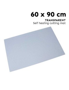 Alfombrilla de corte transparente 60 x 90 cm - Moldiber