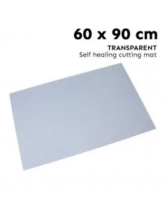 Alfombrilla de corte transparente 60 x 90 cm - Moldiber