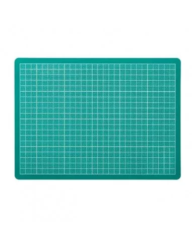 Plancha de corte verde A4 con cuadrícula 3mm - Calidad y precisión