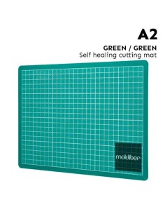 Placa de corte verde A2 com grade de 3mm de espessura