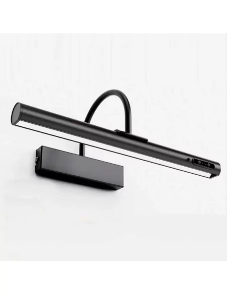 Aplique led recargable para pared 35 cm negro - Compra online Aplique led recargable para pared 35 cm negro - Compra online