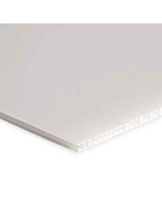Chapa de Polipropileno Alveolar Branco 5mm