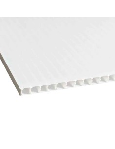 Plancha de polipropileno alveolar blanco 9 mm - Calidad y resistencia