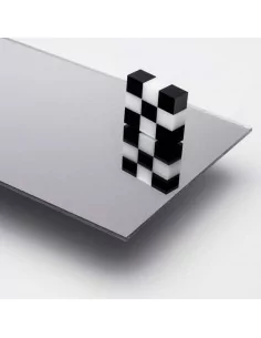 Metacrilato 3 mm Espejo Plata - Resistente y de calidad