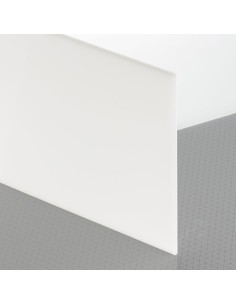 Metacrilato blanco 3 mm - Resistente y transparente