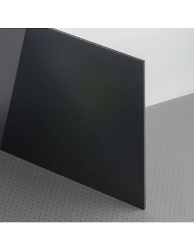 Metacrilato negro opaco 3 mm - Resistente y elegante Metacrilato negro opaco 3 mm - Resistente y elegante