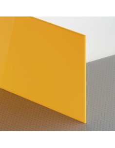 Metacrilato 3 mm amarillo - Compra online en Moldiber