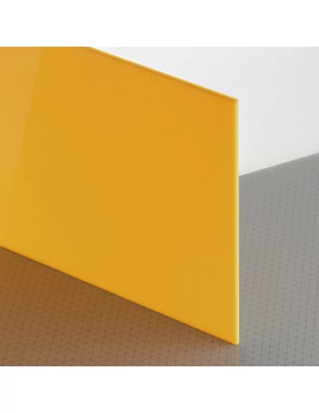 Metacrilato 3 mm amarillo - Compra online en Moldiber Metacrilato 3 mm amarillo - Compra online en Moldiber