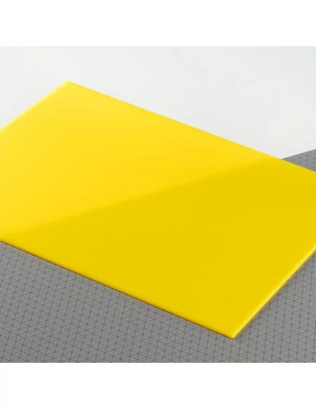 Metacrilato 3 mm amarillo - Compra online en Moldiber Metacrilato 3 mm amarillo - Compra online en Moldiber