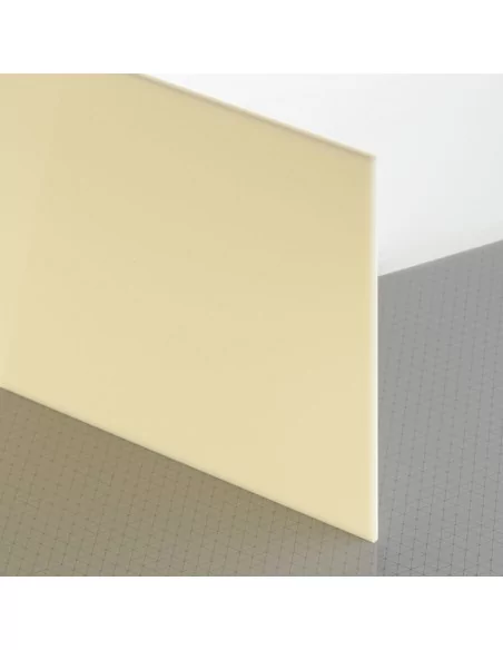 Metacrilato 3 mm Crema - Resistente y elegante Metacrilato 3 mm Crema - Resistente y elegante