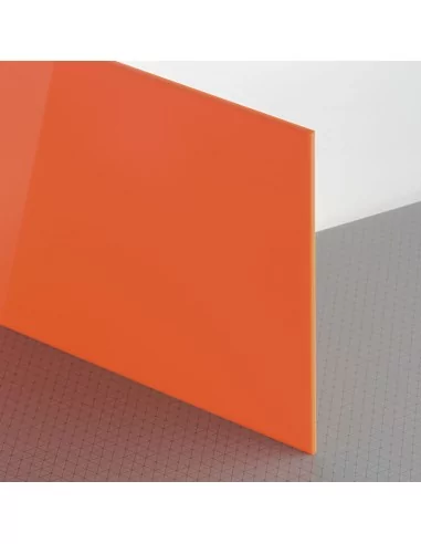 Metacrilato 3 mm Naranja - Resistente y Duradero Metacrilato 3 mm Naranja - Resistente y Duradero
