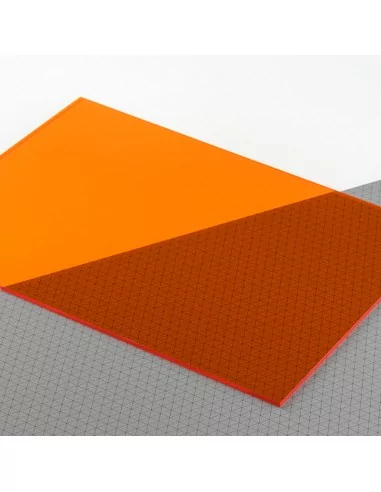 Metacrilato 3 mm Naranja - Compra online en Moldiber Metacrilato 3 mm Naranja - Compra online en Moldiber