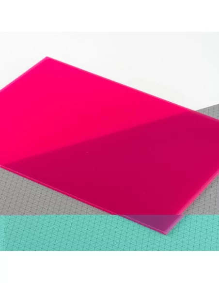 Metacrilato 3 mm Rojo - Compra online en Moldiber