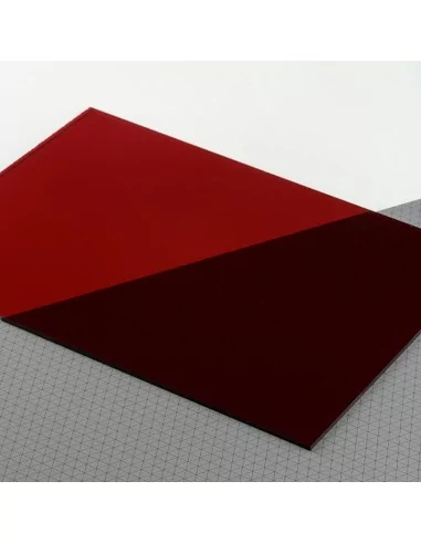 Metacrilato 3 mm Rojo - Compra online en Moldiber