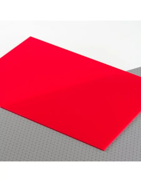 Metacrilato Rojo 3 mm - Calidad y resistencia