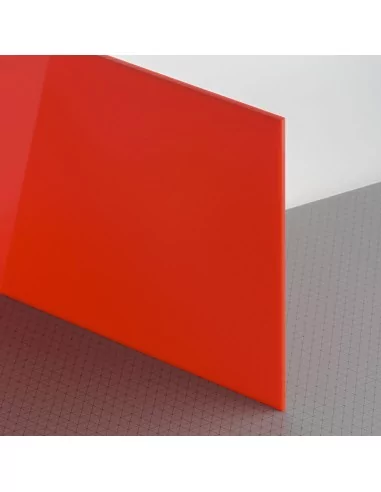 Metacrilato Rojo 3 mm - Compra online en Moldiber