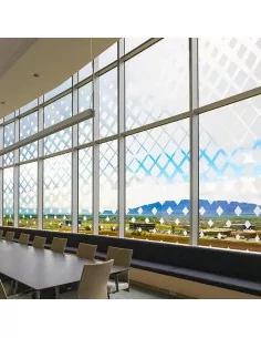 Vinilo Eth Glass cristal ácido Arlon 5400 plata satinado polimérico 2