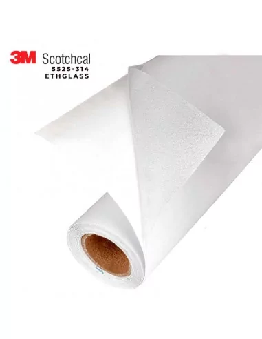 Vinyle Eth Glass verre acide 3M Scotchcal 5525-314 satiné