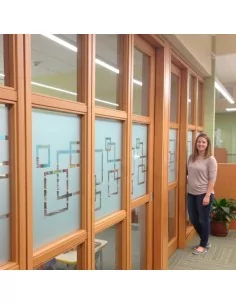 Vinilo Eth Glass 3M Scotchcal 5525-314: cristal ácido plata satinado 2