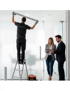 Vinilo Eth Glass 3M Scotchcal 5525-324 plata satinado 2