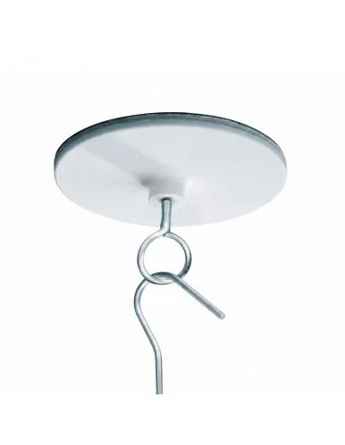 Colgador adhesivo techo aro metálico Ø40 mm - Compra online