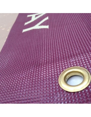Bâche mesh sans liner 350 g en rouleau pour impression numérique