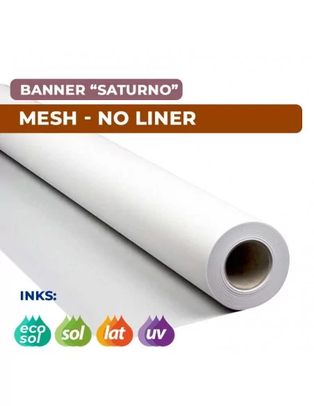 Lona mesh sem liner 350 g em bobina para impressão digital