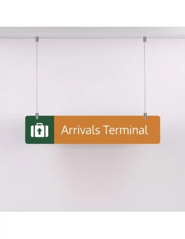 Kit de suspensión para cartelería