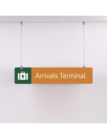Kit de suspensión para cartelería