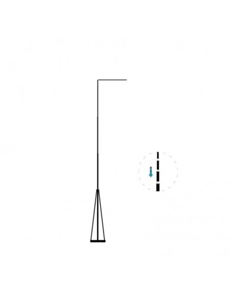 Bandeira Mastro Telescópico 120 cm x 300 cm Bandeira Mastro Telescópico 120 cm x 300 cm