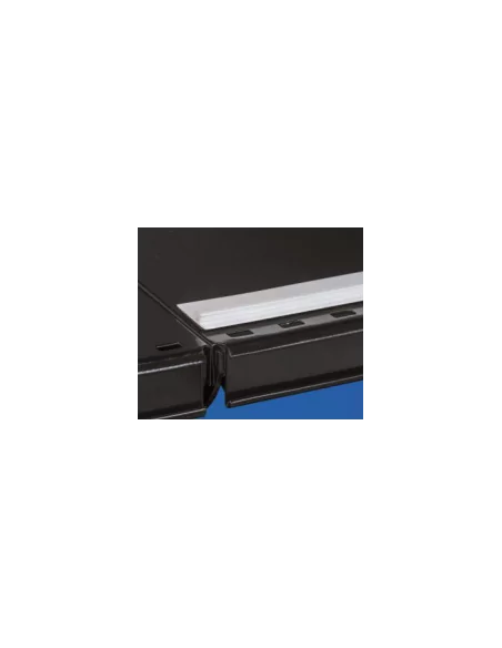 Rail magnétique séparateurs 25mm transparent 1000mm Rail magnétique séparateurs 25mm transparent 1000mm