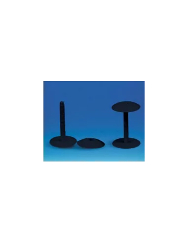 Parafuso de plástico preto Ø 5 mm cabeça Ø 28 mm Parafuso de plástico preto Ø 5 mm cabeça Ø 28 mm