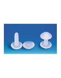 Vis en plastique translucide