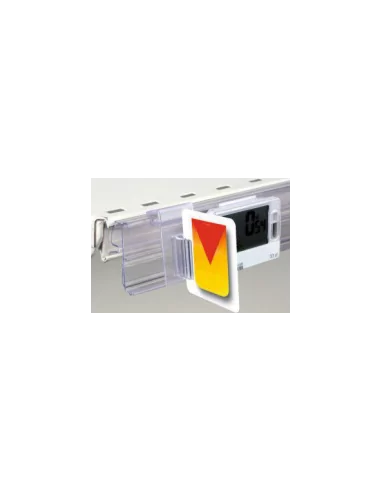 Pince perpendiculaire pour rails électroniques