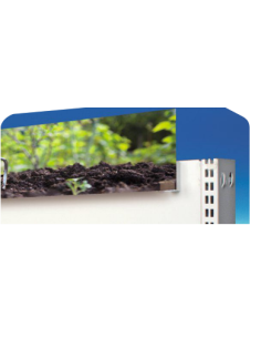 Clip transparente recto para paneles 5 mm - Compra online en Moldiber 2