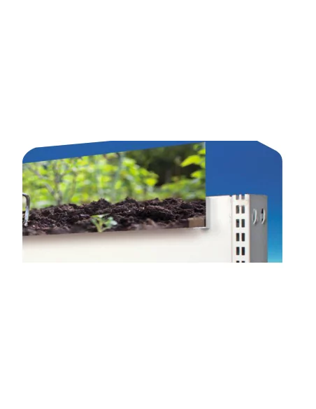 Clip transparent droit pour panneaux 5 mm Clip transparent droit pour panneaux 5 mm