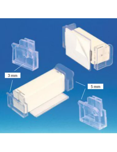 Clip transparente recto Promobase sobremesa panel 3-5 mm en España