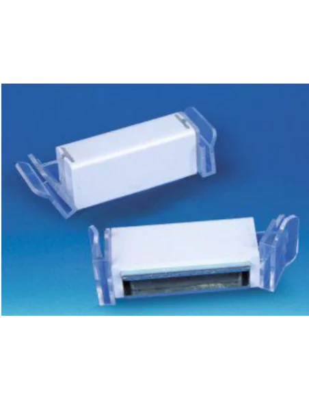 Clipe magnético duplo transparente