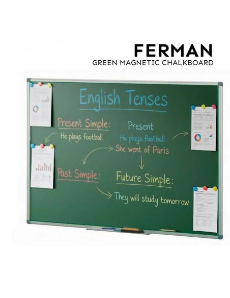 Tableau vert magnétique Ferman