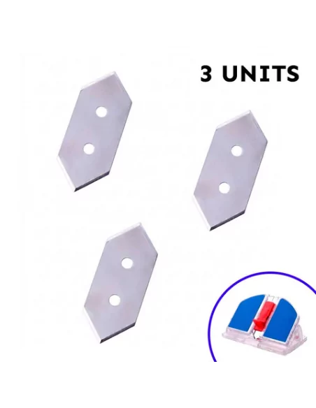 Lames de rechange pour cutter PPT009 (Pack 3 uds)