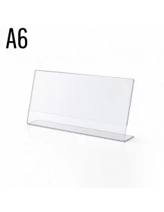 Suporte acrílico inclinado...